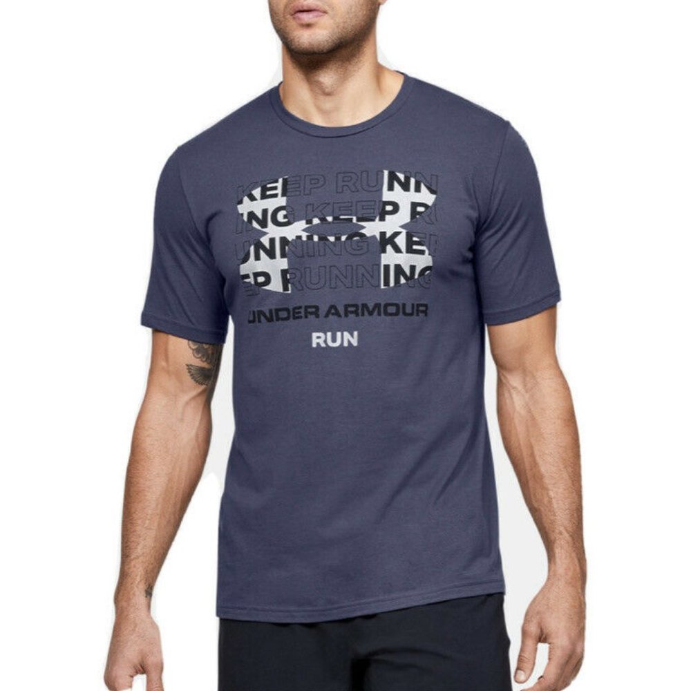 Under Armour Heatgear UA Run Graphic Short Sleeve